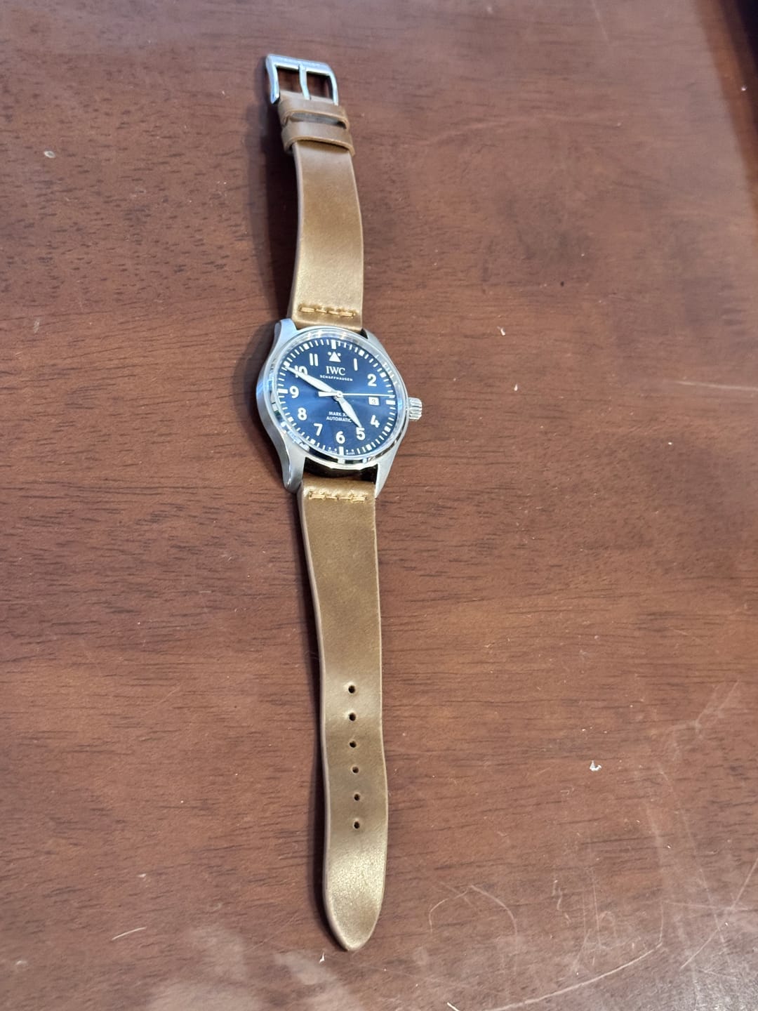 Customer photo review of Unlined Bourbon Shell Cordovan