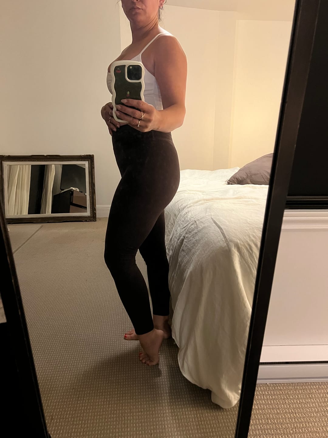 Customer photo review of The Essentials Legging / Espresso
