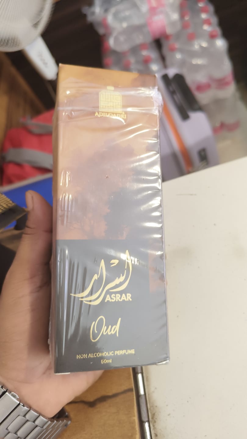 Customer photo review of Asrar Oud Non Alcoholic Perfume Spray 50ml