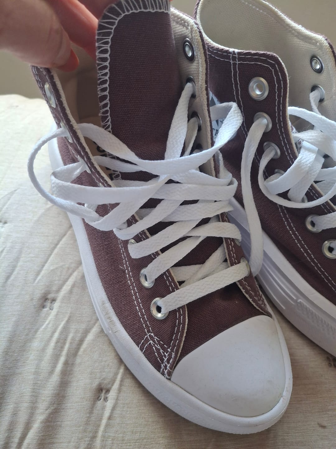 Customer photo review of Zapatillas Converse Chuck Taylor Move Hi Platform Morado