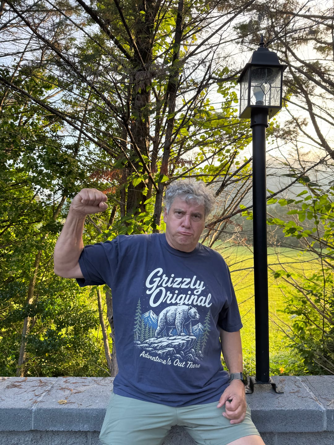 Customer photo review of Limited Edition Grizzly Mystery T-Shirt