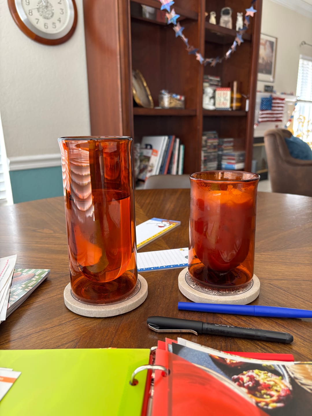Customer photo review of FLUR Tasting Glasses