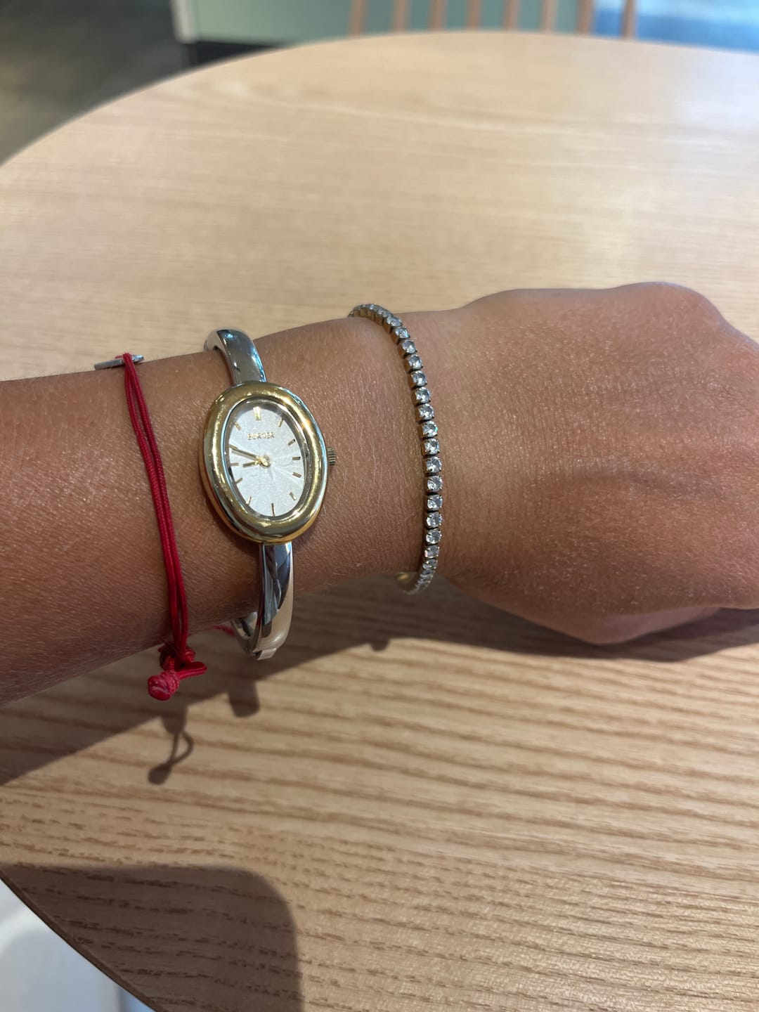 Customer photo review of Diana Gold Silver