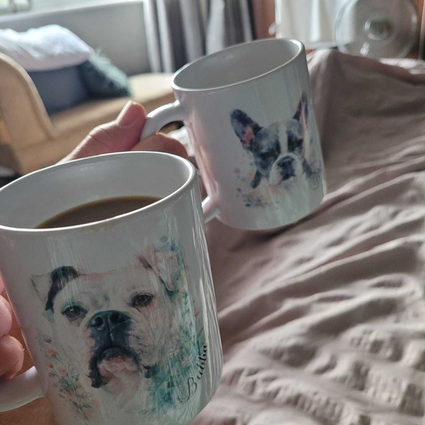 Customer photo review of Watercolour - Personalised Mug