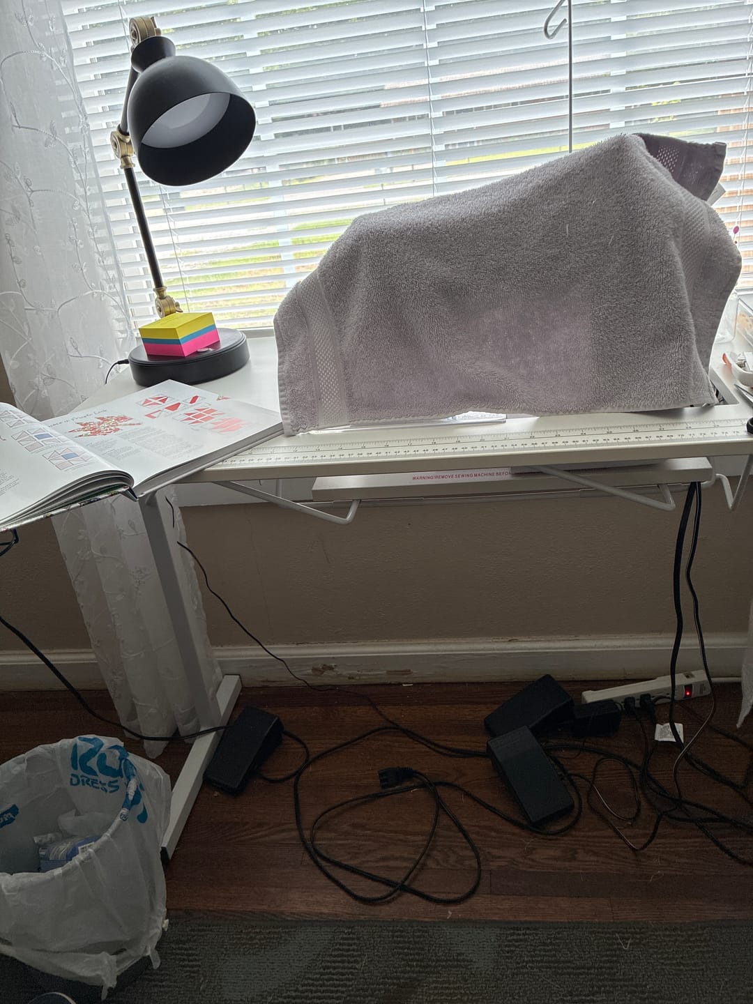 Customer photo review of Gidget I Sewing Table