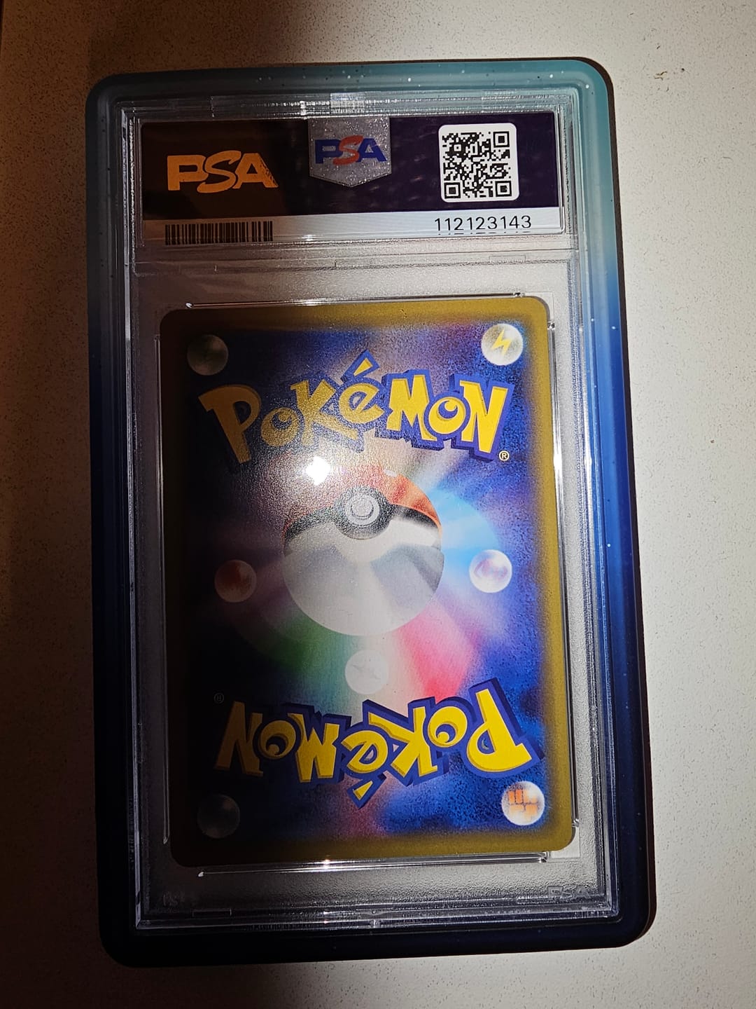 Customer photo review of Night Fade - Graded Card Bumper