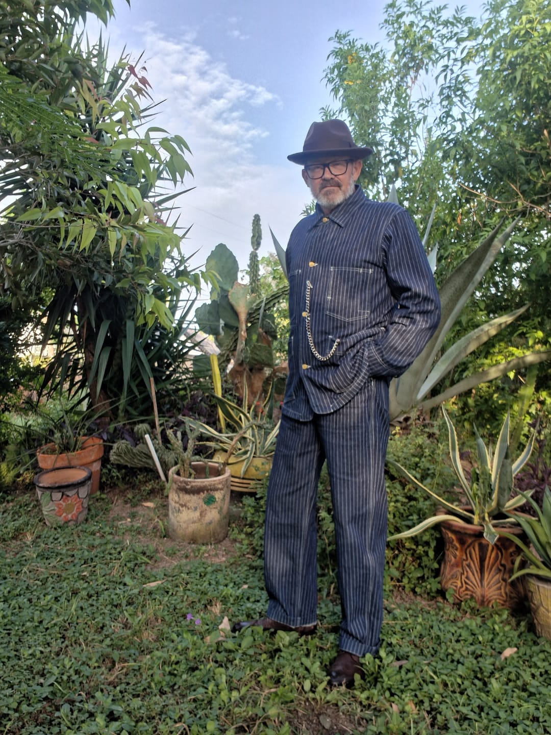 Customer photo review of 1930s Wabash Railway Work Coat