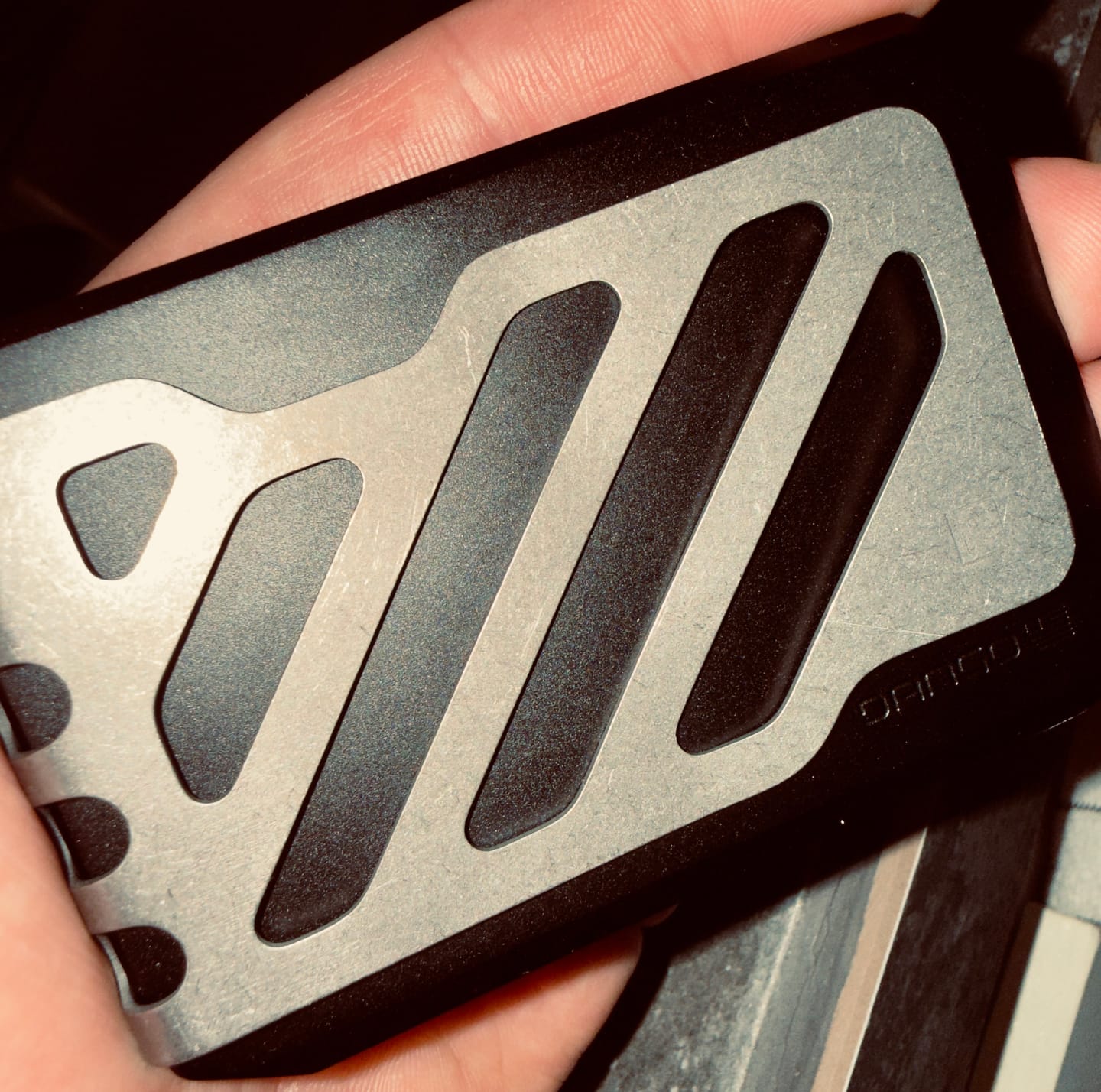 Customer photo review of SK1 Titanium Money Clip
