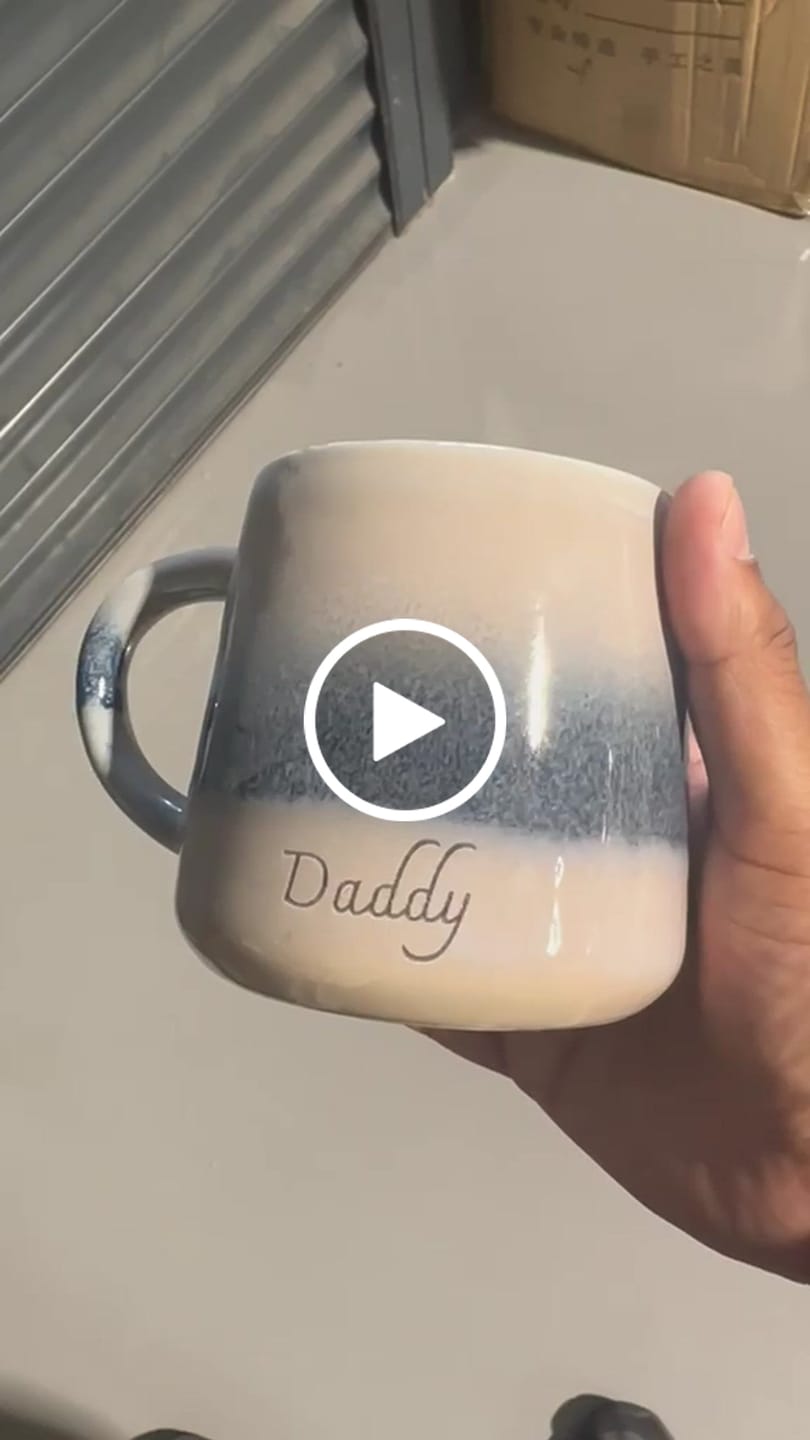 Customer video review of Personalised Mug