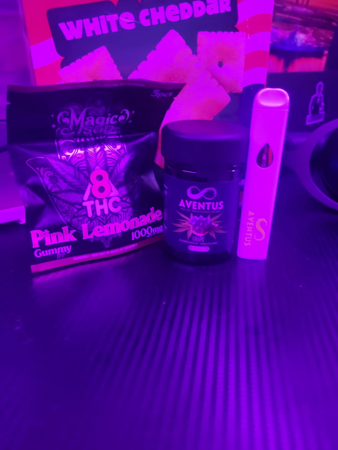 Customer photo review of Disposable Vape 2G Delta 9 Purple haze Sativa