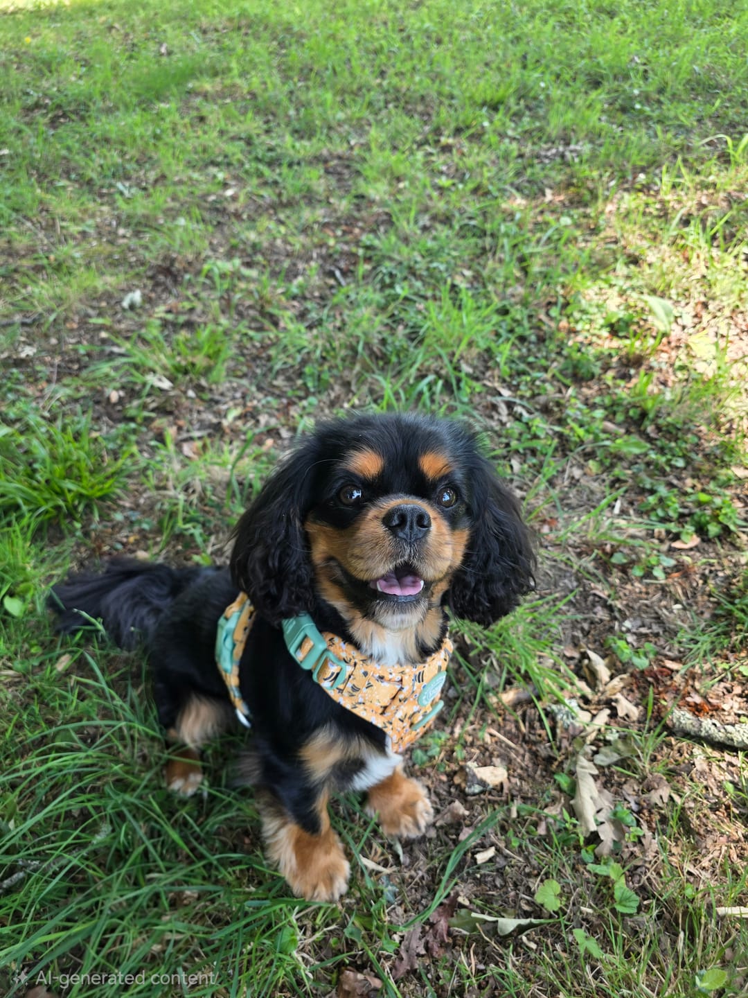 Customer photo review of Dog Harness - Colour Drops - Wanna-Bee