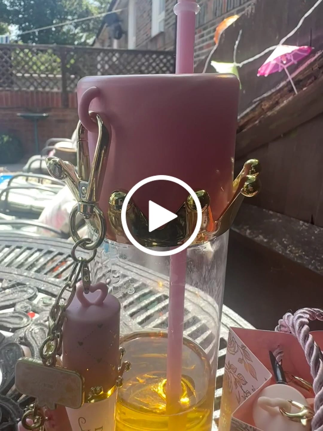 Customer video review of Personalised Stay Shining Lip Oil