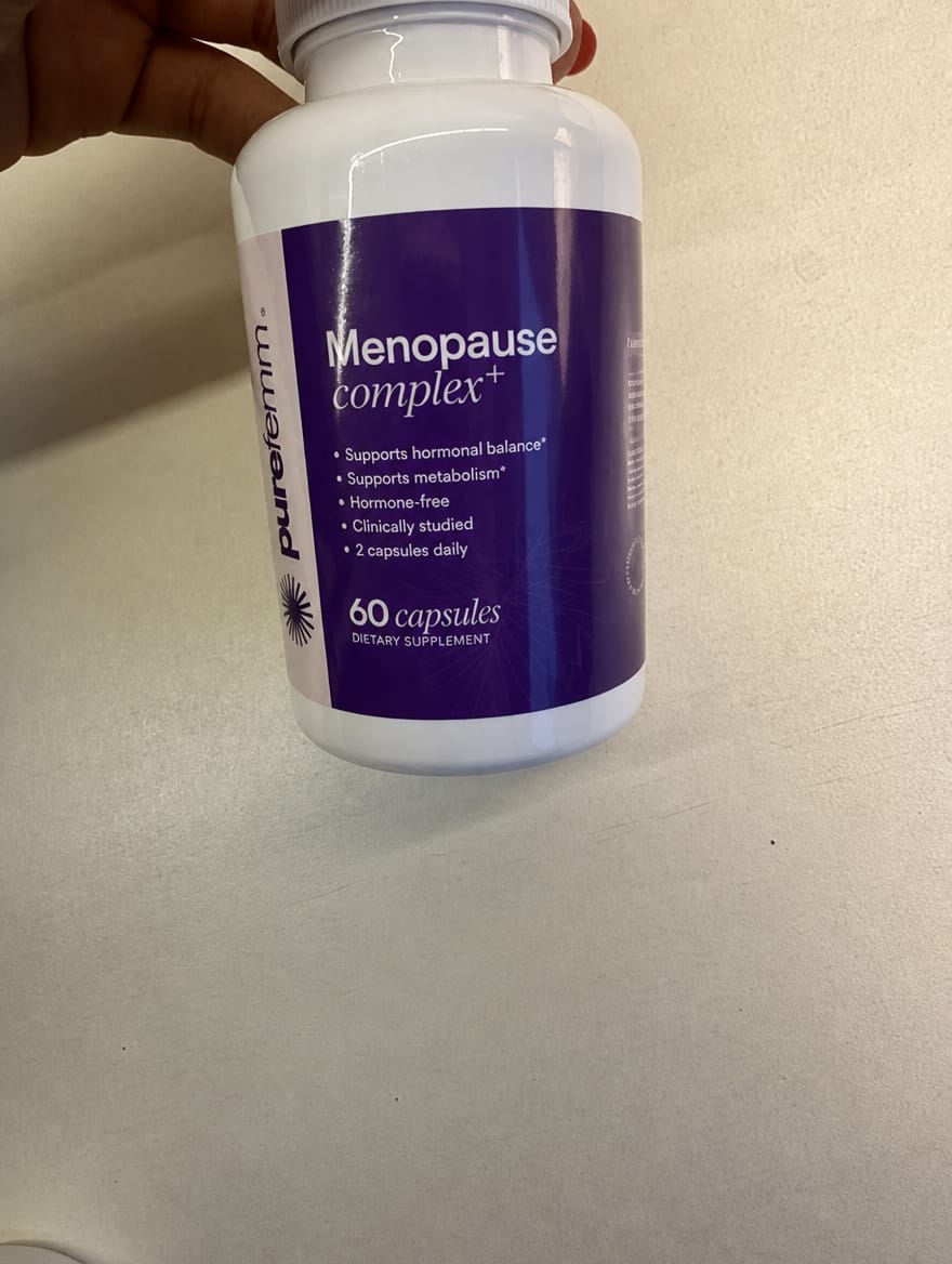 Customer photo review of Menopause Complex⁺