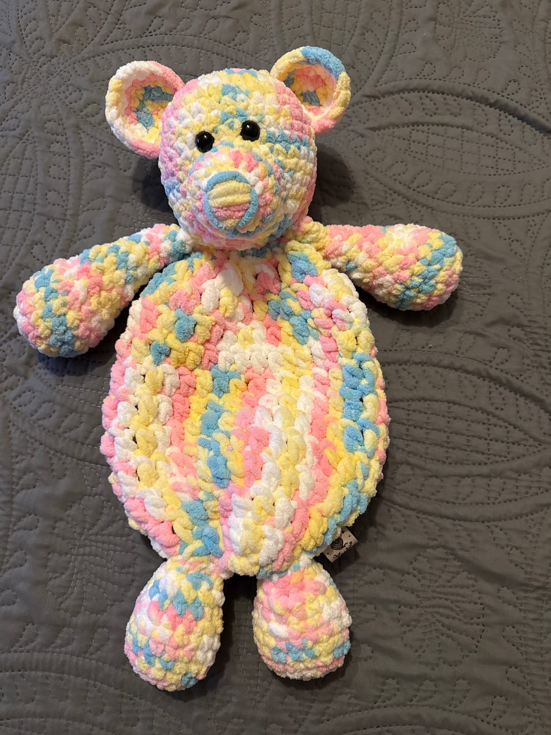 Customer photo review of Crochet Teddy Bear Pattern PDF