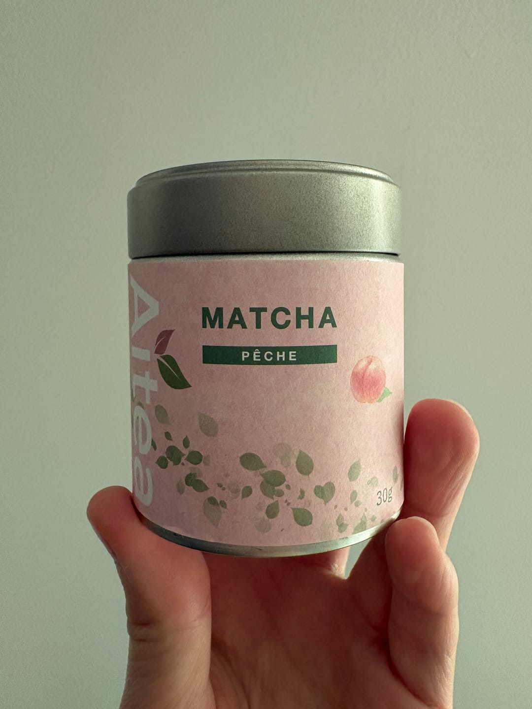 Customer photo review of Matcha pêche