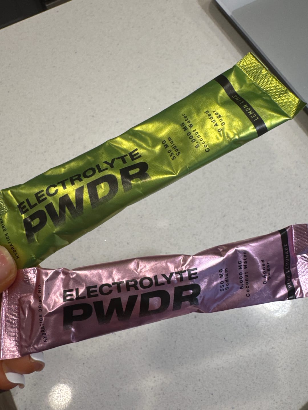Customer photo review of ELECTROLYTE PWDR