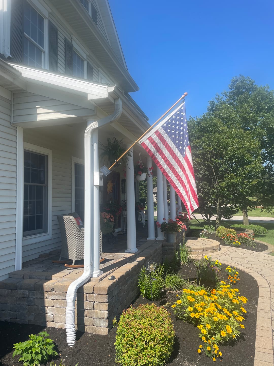 Customer photo review of 6' Flagpole