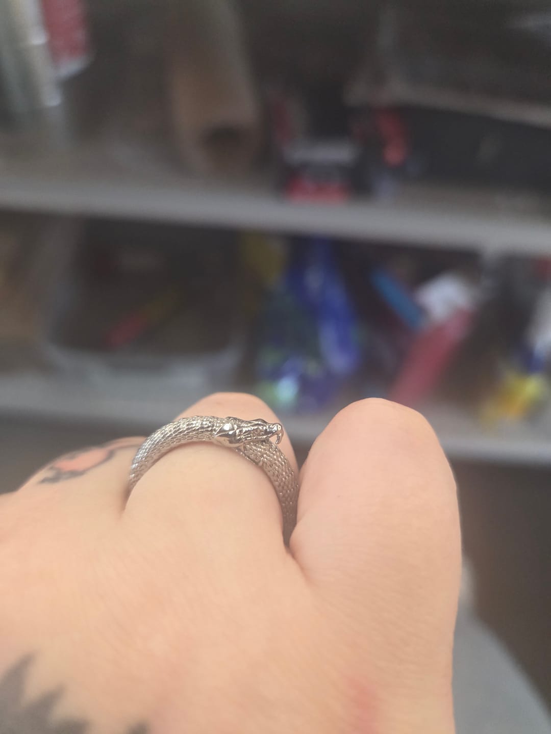 Customer photo review of OUROBOROS RING