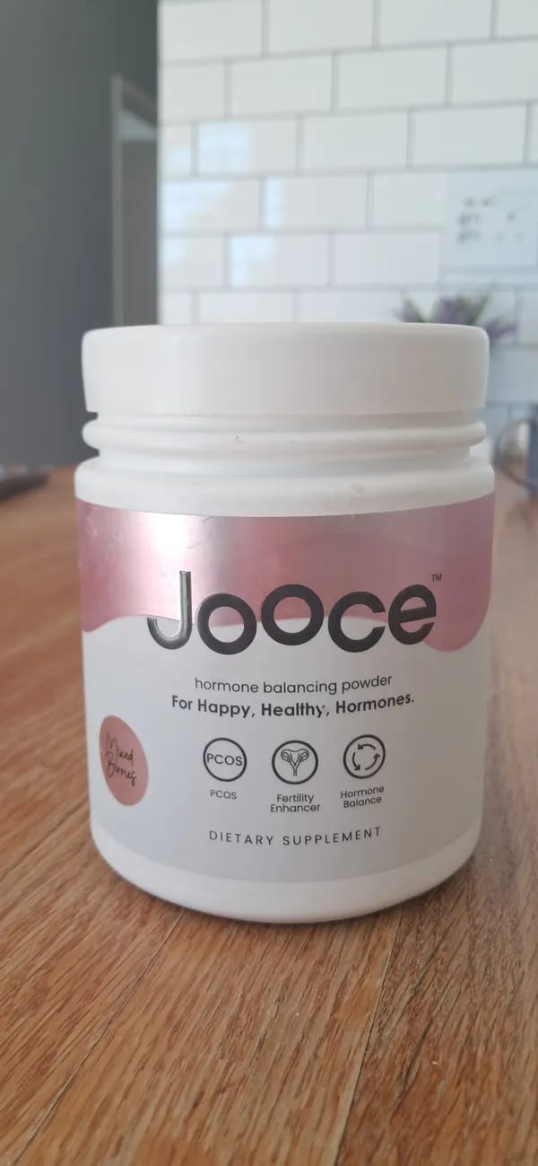 Customer photo review of JOOCE Hormone Balance Powder