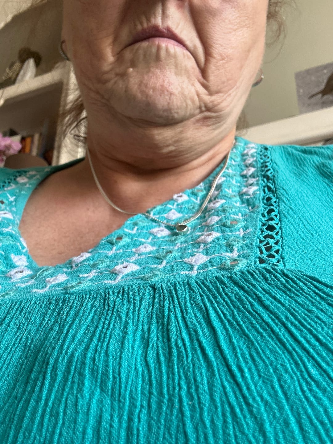 Customer photo review of Moldavite - Mini necklace pendant