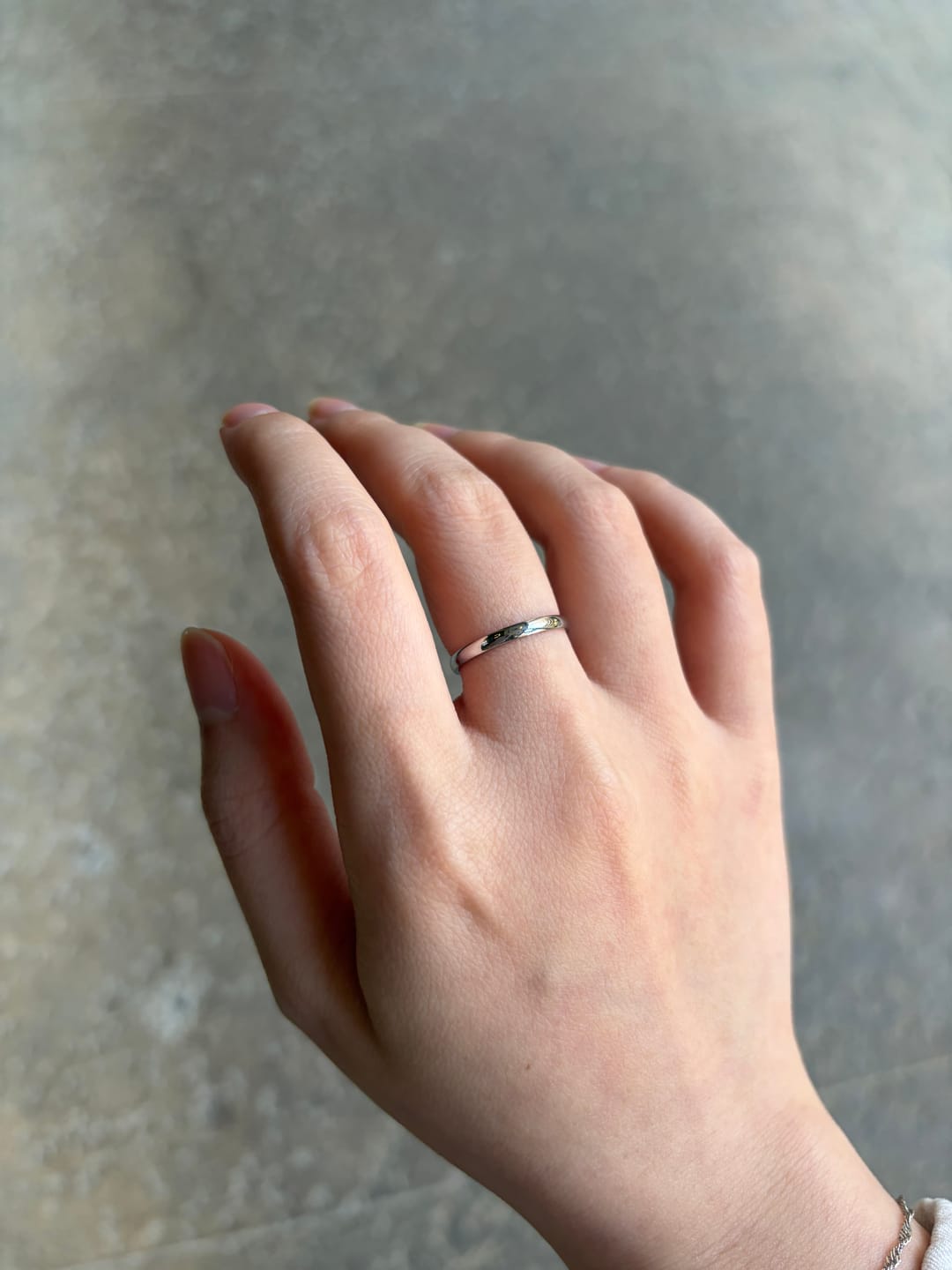 Customer photo review of Everyday Classic Thin Ring Band