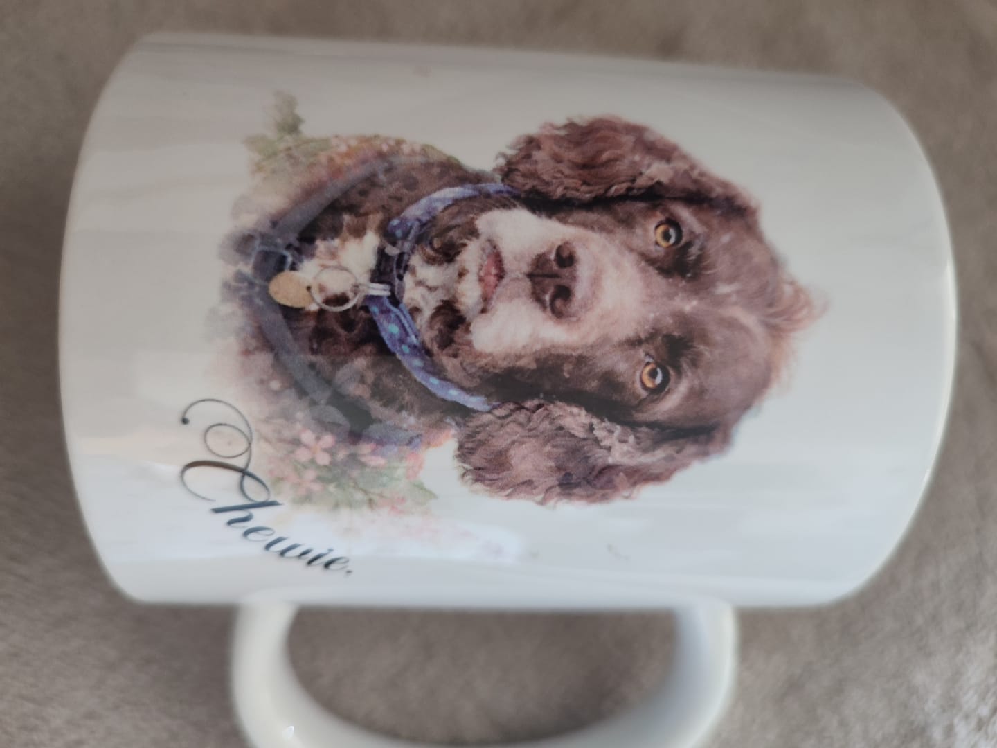 Customer photo review of Watercolour - Personalised Mug