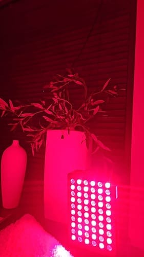 Customer photo review of Koanna® Luma300™ – Powerful, Compact Red Light Therapy Panel