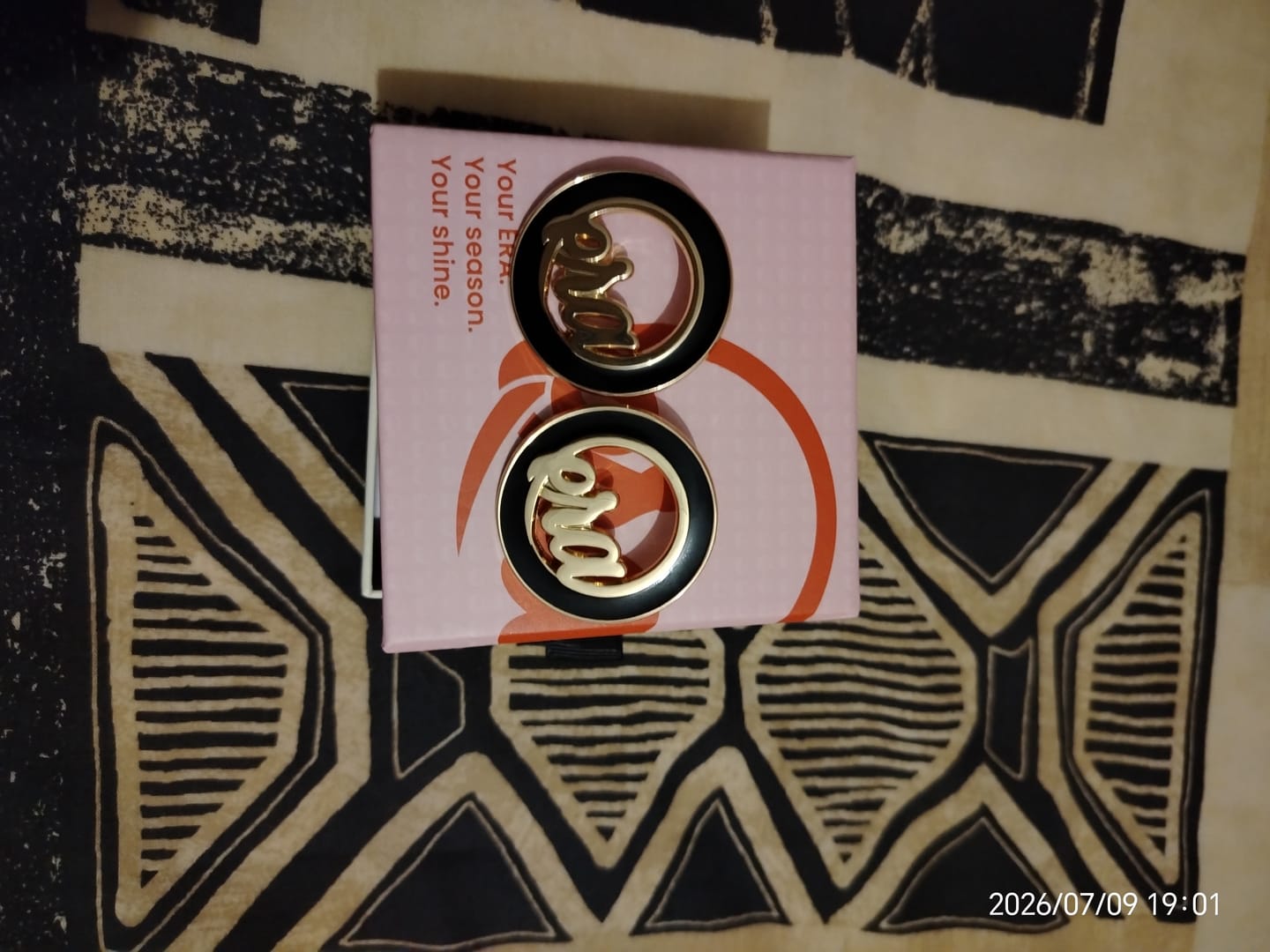 Customer photo review of DIVA EARRINGS