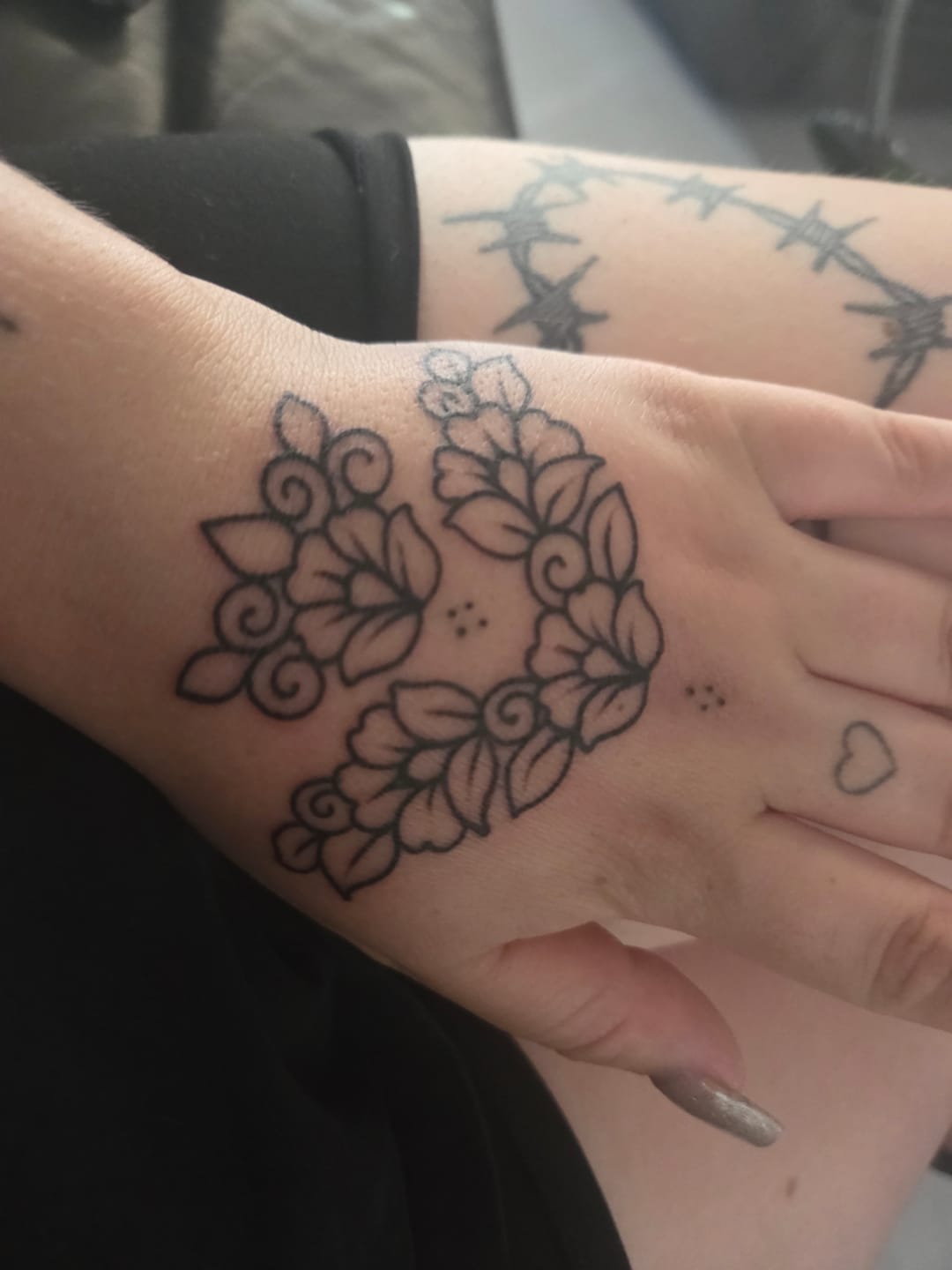 Customer photo review of TattooNumbx Numbing Cream