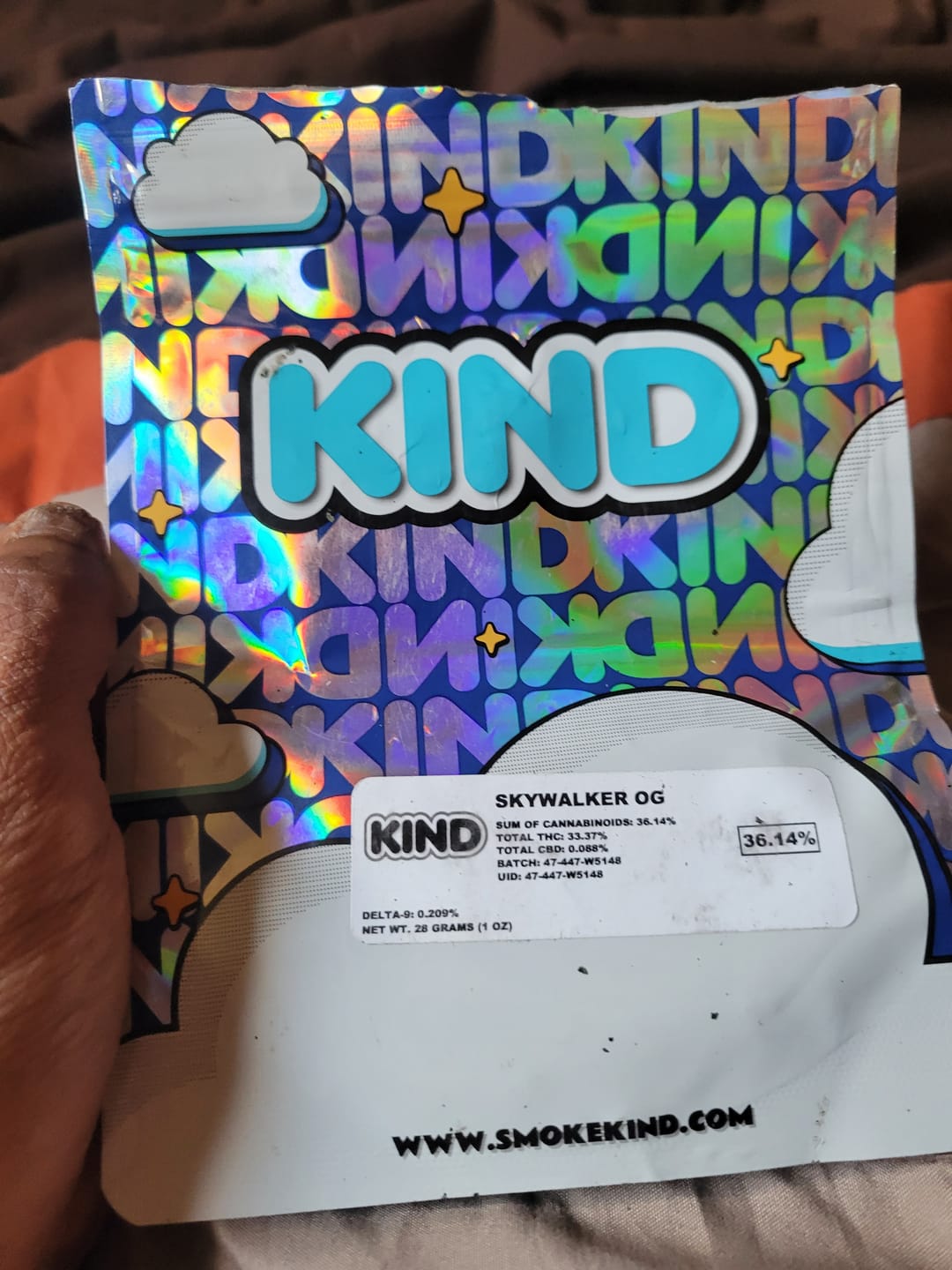 Customer photo review of Skywalker OG - 28 Grams - Indica