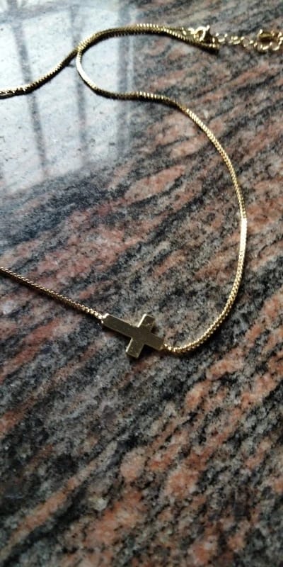 Customer photo review of Hope Necklace