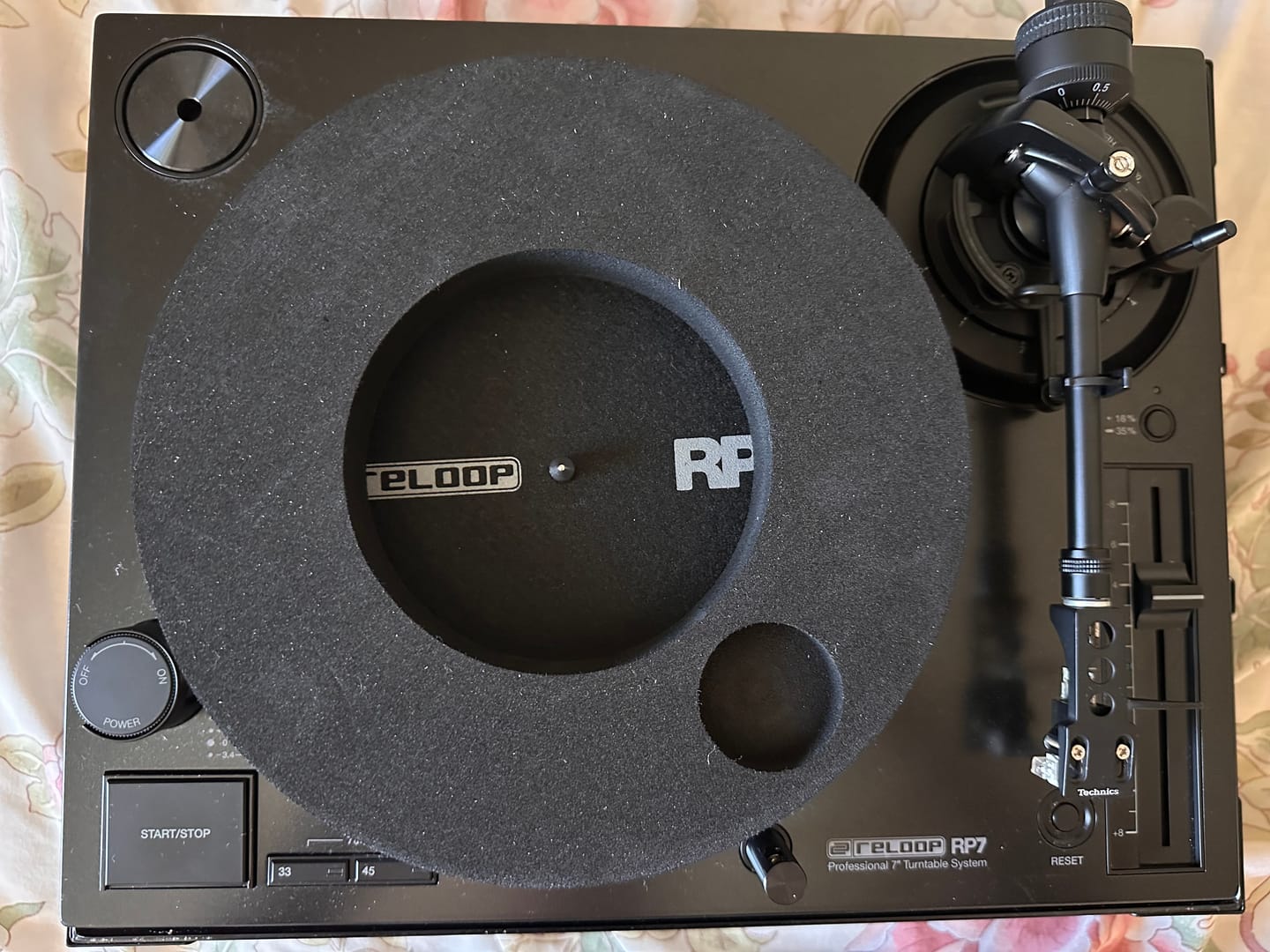 Customer photo review of Reloop RP-7-CASE Premium Turntable Case with Durable Protection