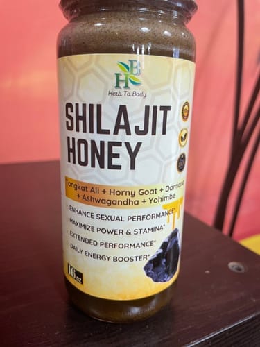 Customer photo review of Genuine Shilajit Honey