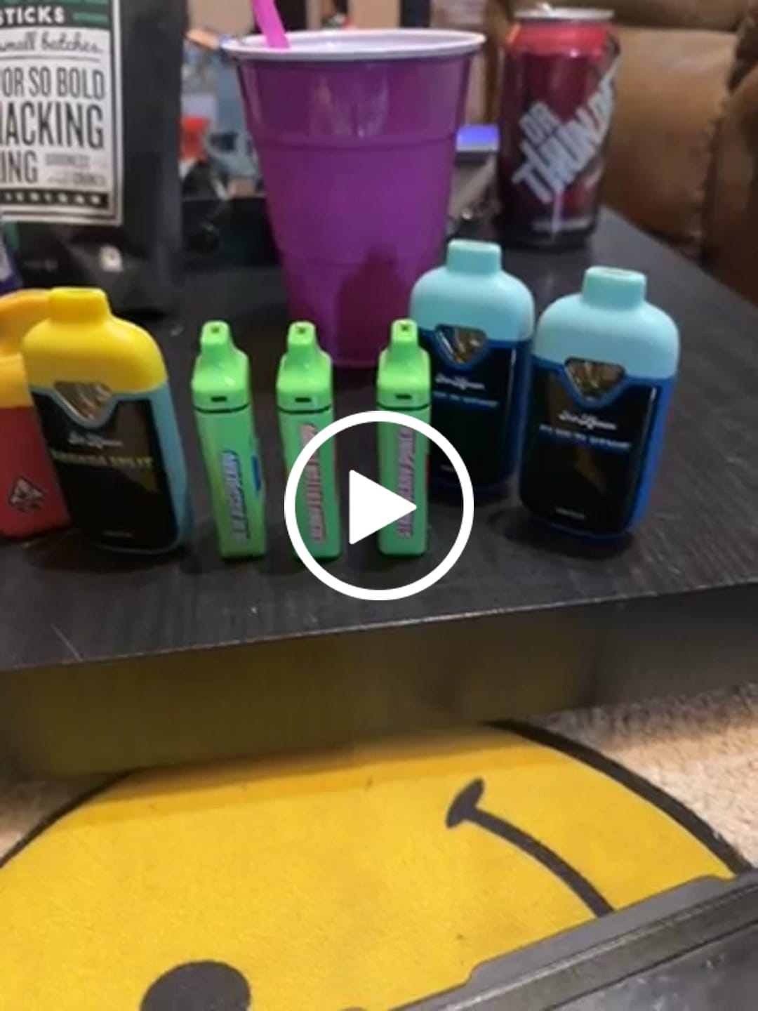 Customer video review of Zour Stash Cherry Cotton Candy 1.5ML THCA Device