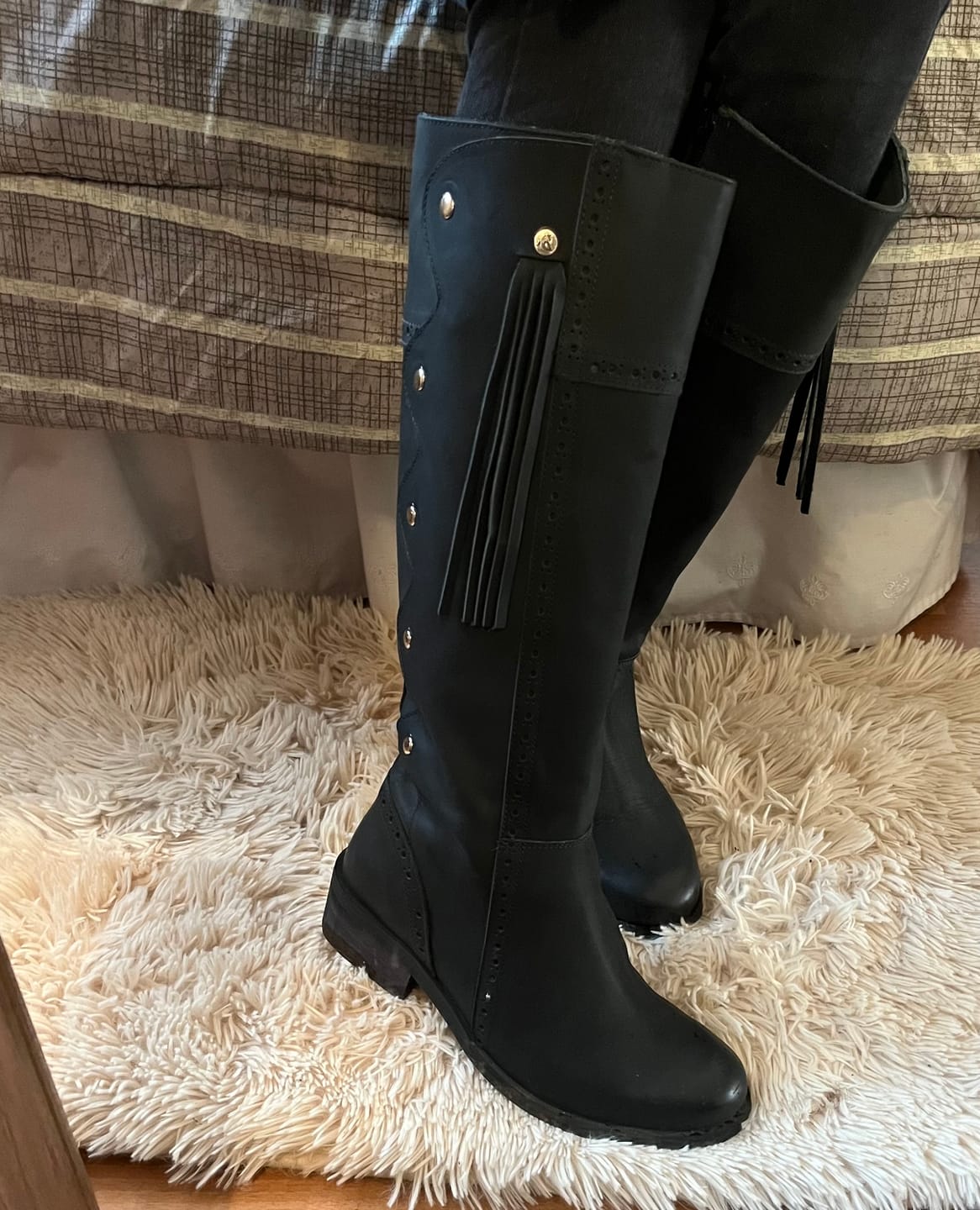 Customer photo review of Bota Mujer /Marina Negro