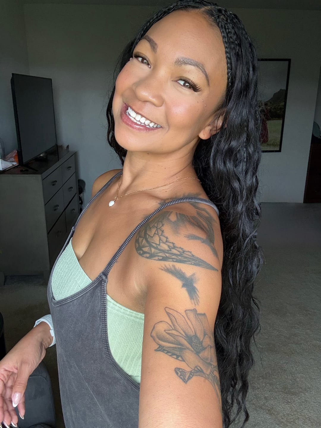Customer photo review of Miracle Knots Crochet Hair Body Wave