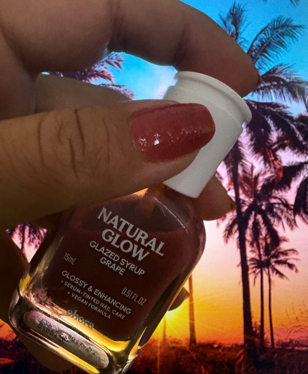 Customer photo review of [Üzüm] Renkli Tırnak Güçlendiricisi