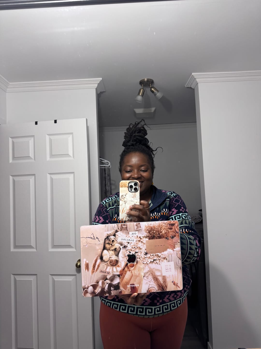 Customer photo review of Darlin' MacBook skin