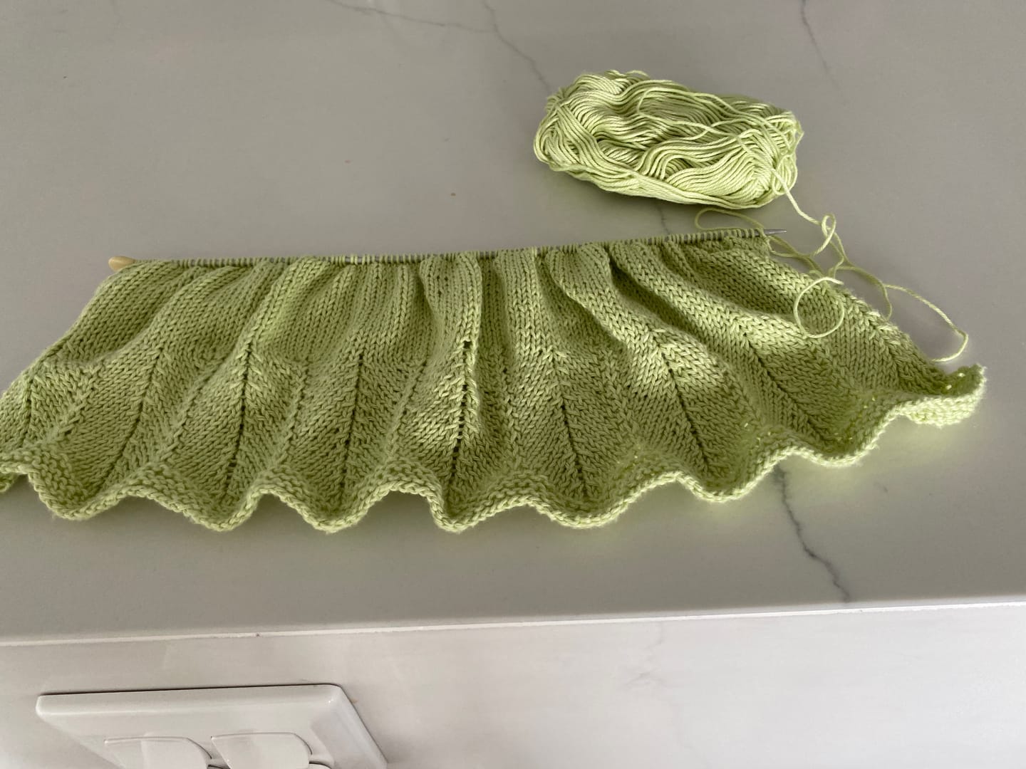 Customer photo review of Heirloom Cotton 4 ply