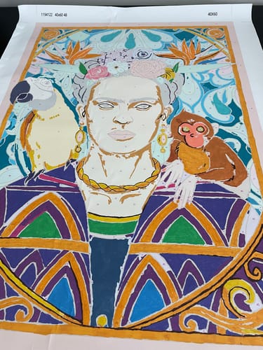 Customer photo review of Frida Kahlo in Bloom