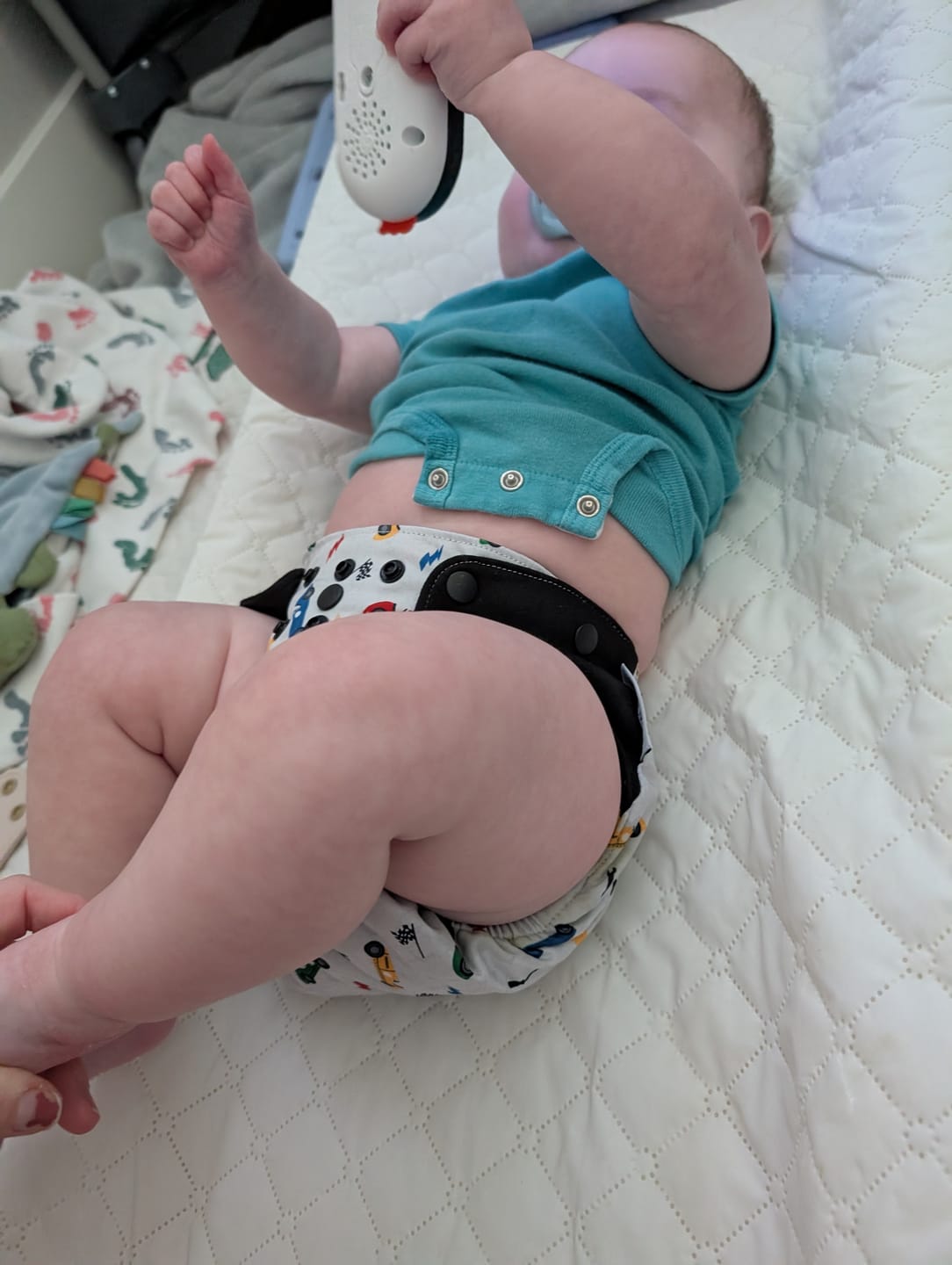 Customer photo review of The Ultimate - One Size Pocket Reusable Cloth Diaper