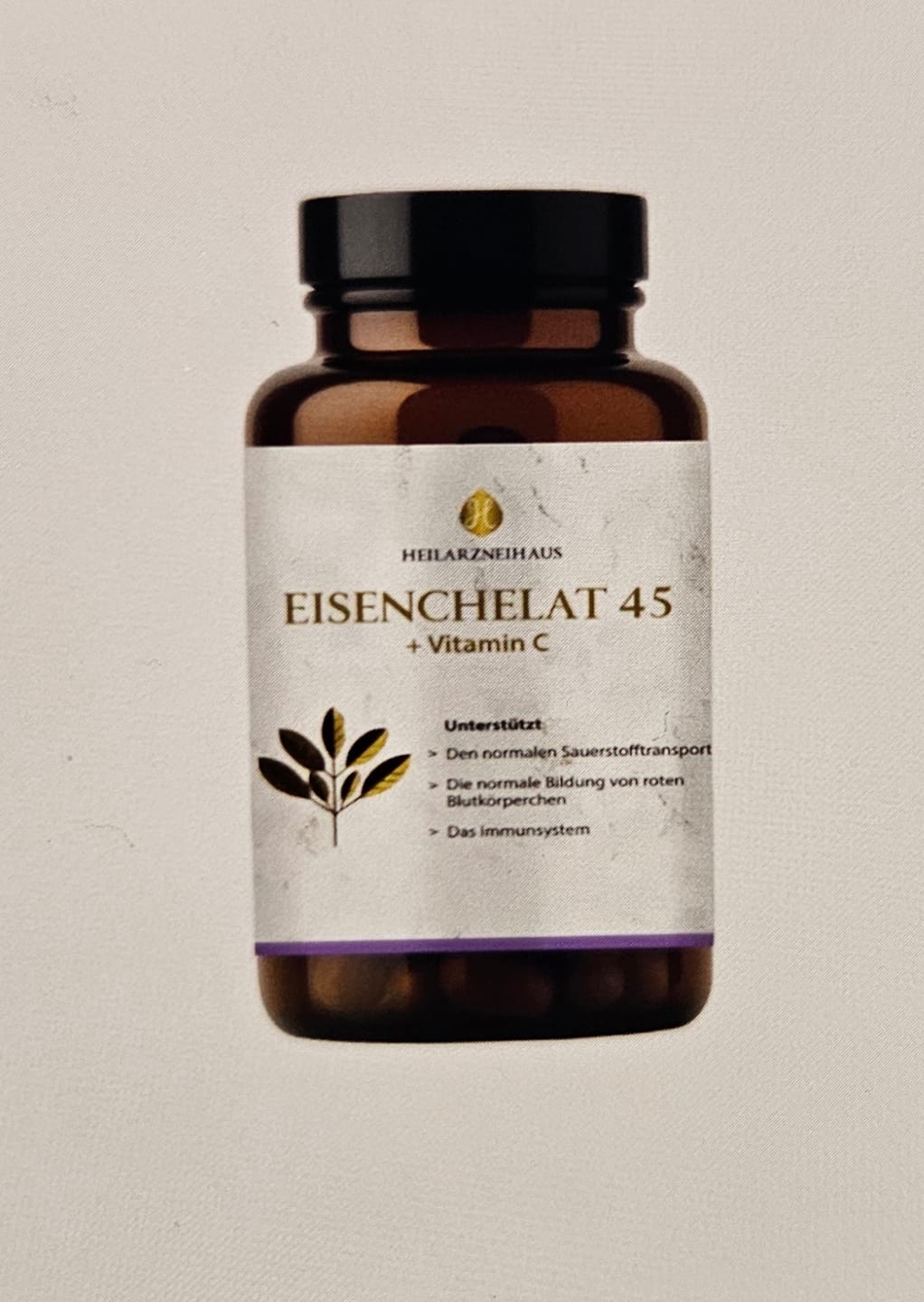 Customer photo review of Eisen 45mg + Vitamin C hochdosiert Kapseln