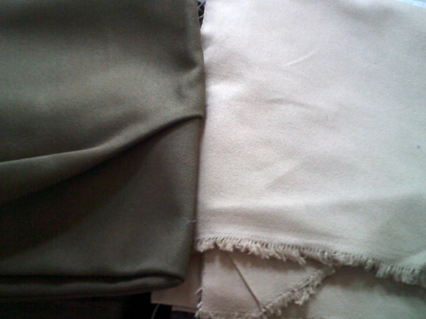 Customer photo review of Extra Heavyweight Cotton Canvas Fabric