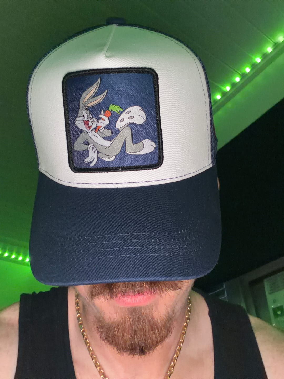 Customer photo review of 9135 - Looney Tunes Patch Trucker Hats