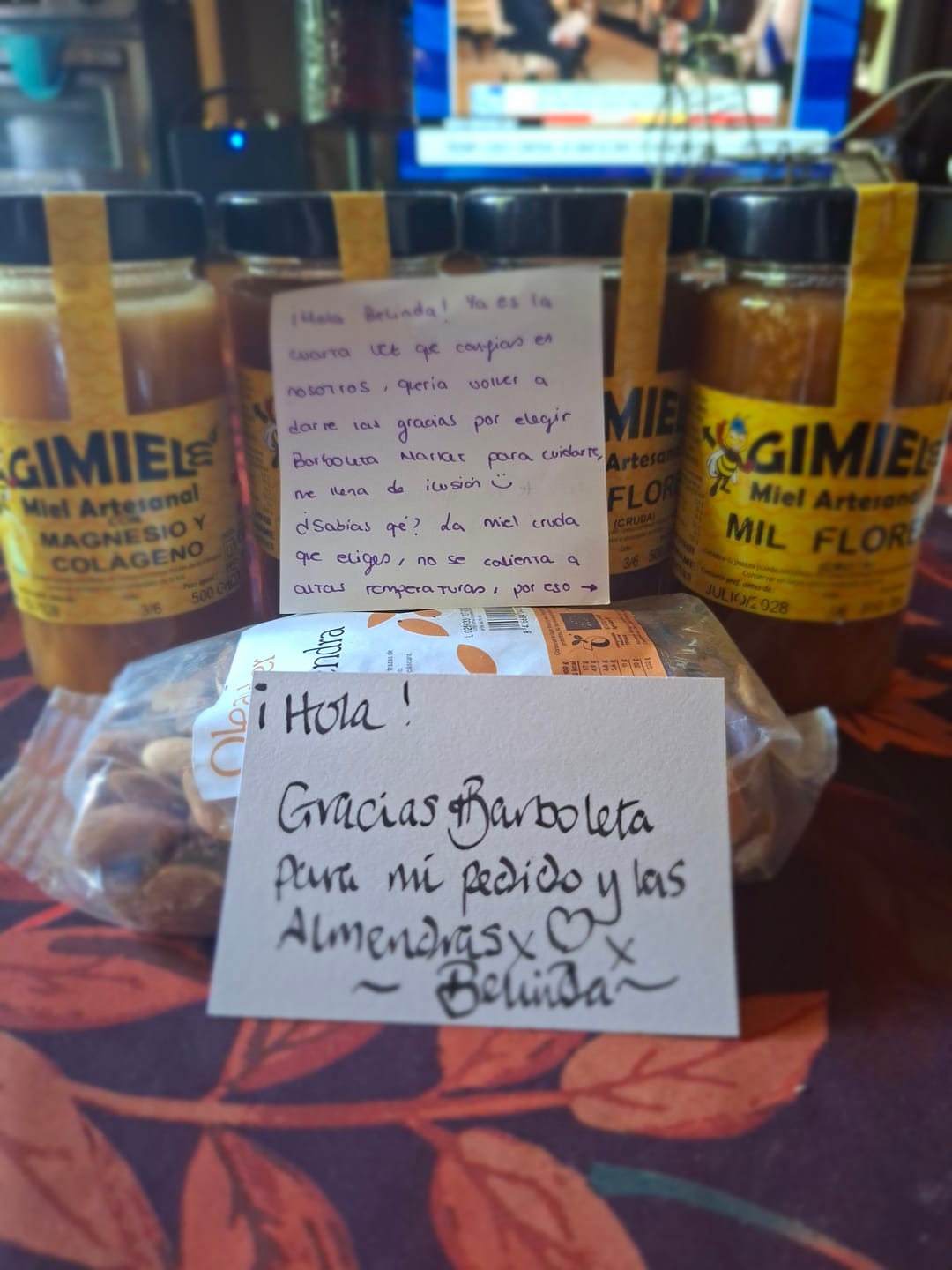 Customer photo review of Miel de Mil Flores 500g