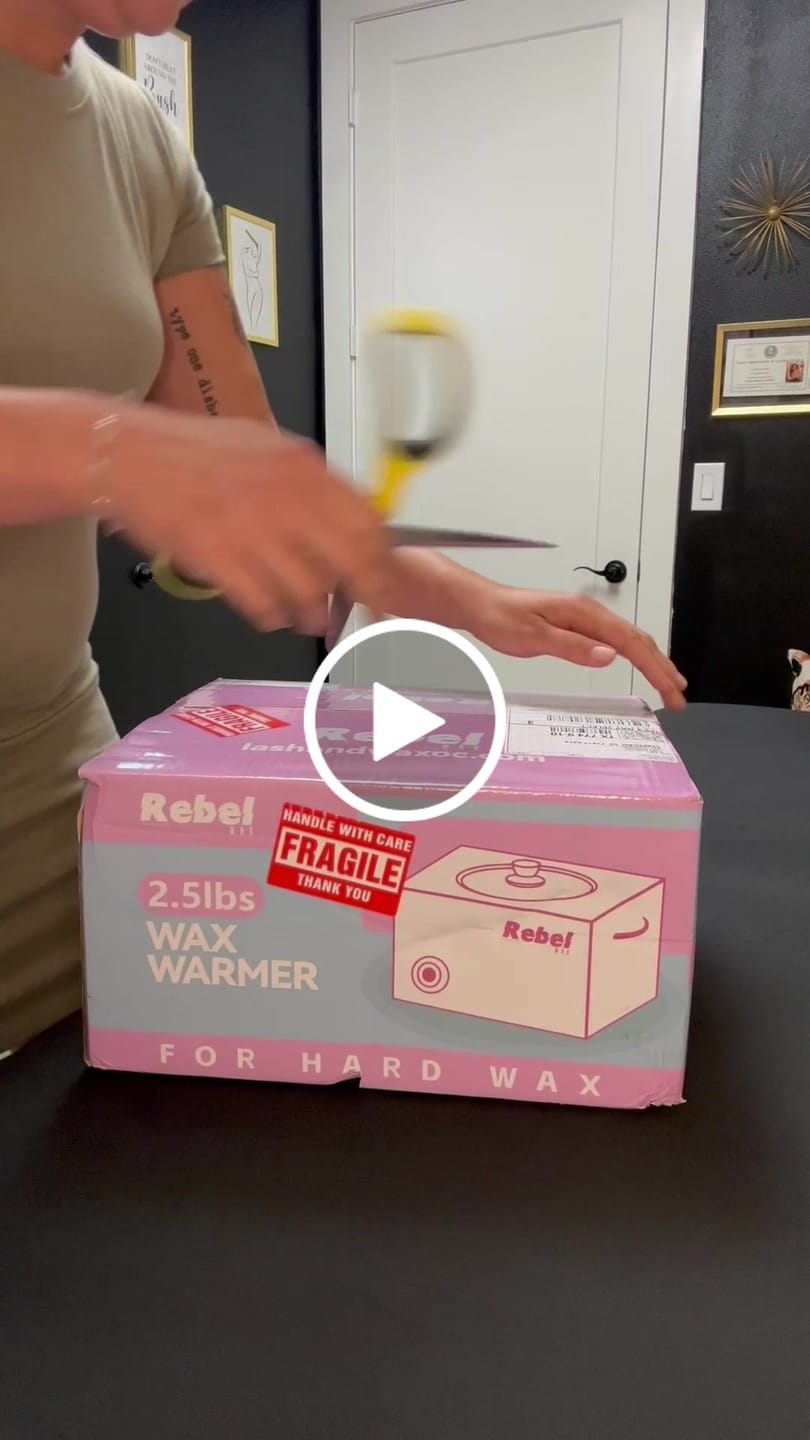 Customer video review of Wax Warmer - 2.5 lbs, 5 lbs, 10 lbs or 14.1 oz