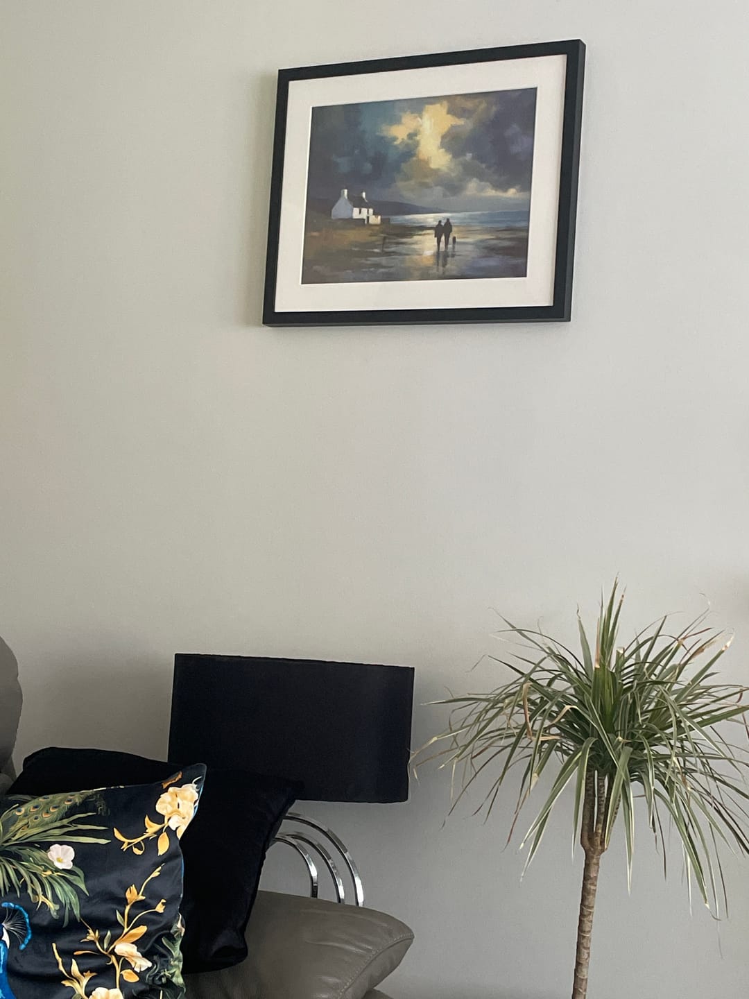 Customer photo review of Out With Duke Framed Art Print