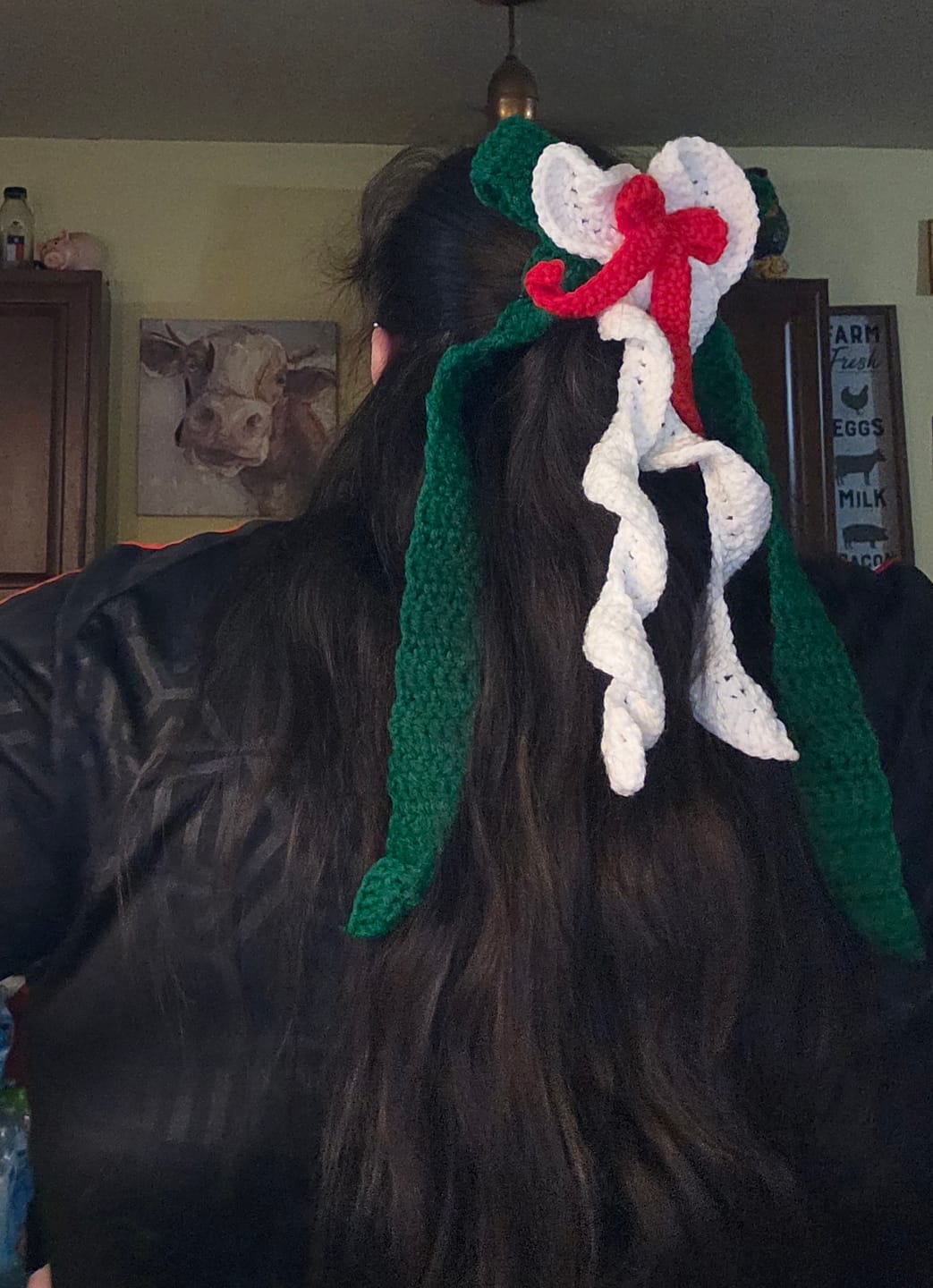 Customer photo review of Crochet Mexican Bows PATTERN
