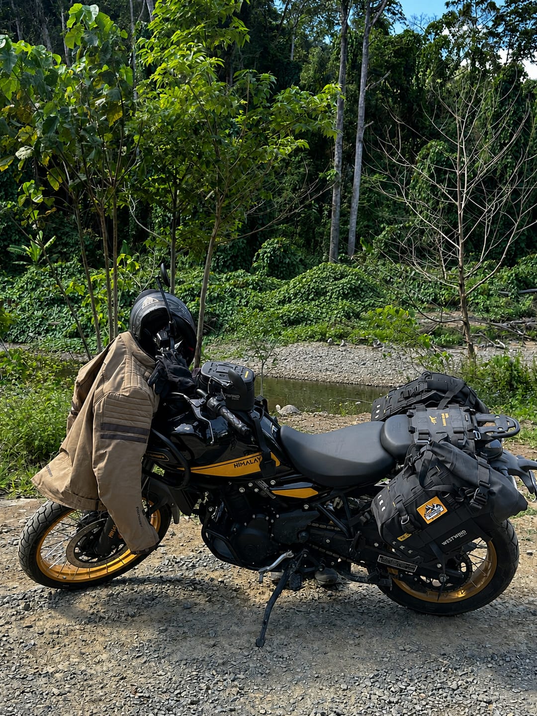 Customer photo review of Hussar Tank Bag