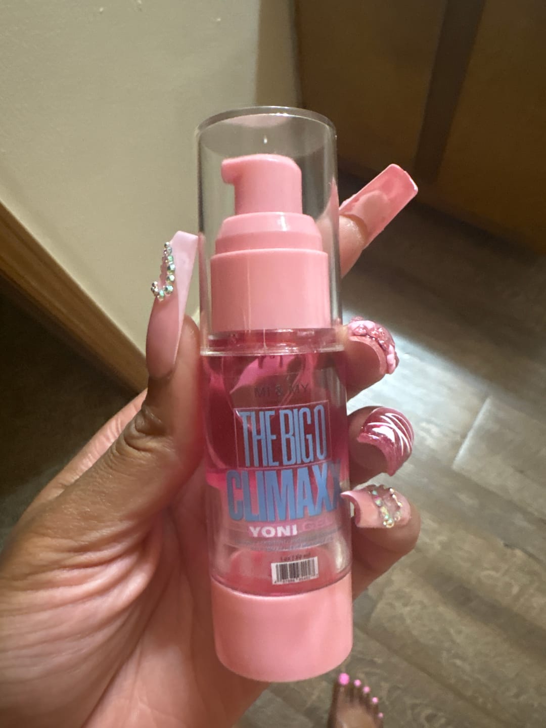 Customer photo review of The Big O CLIMAXX yoni gel
